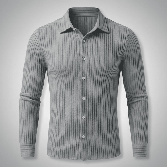 Enzo Rippstrickhemd